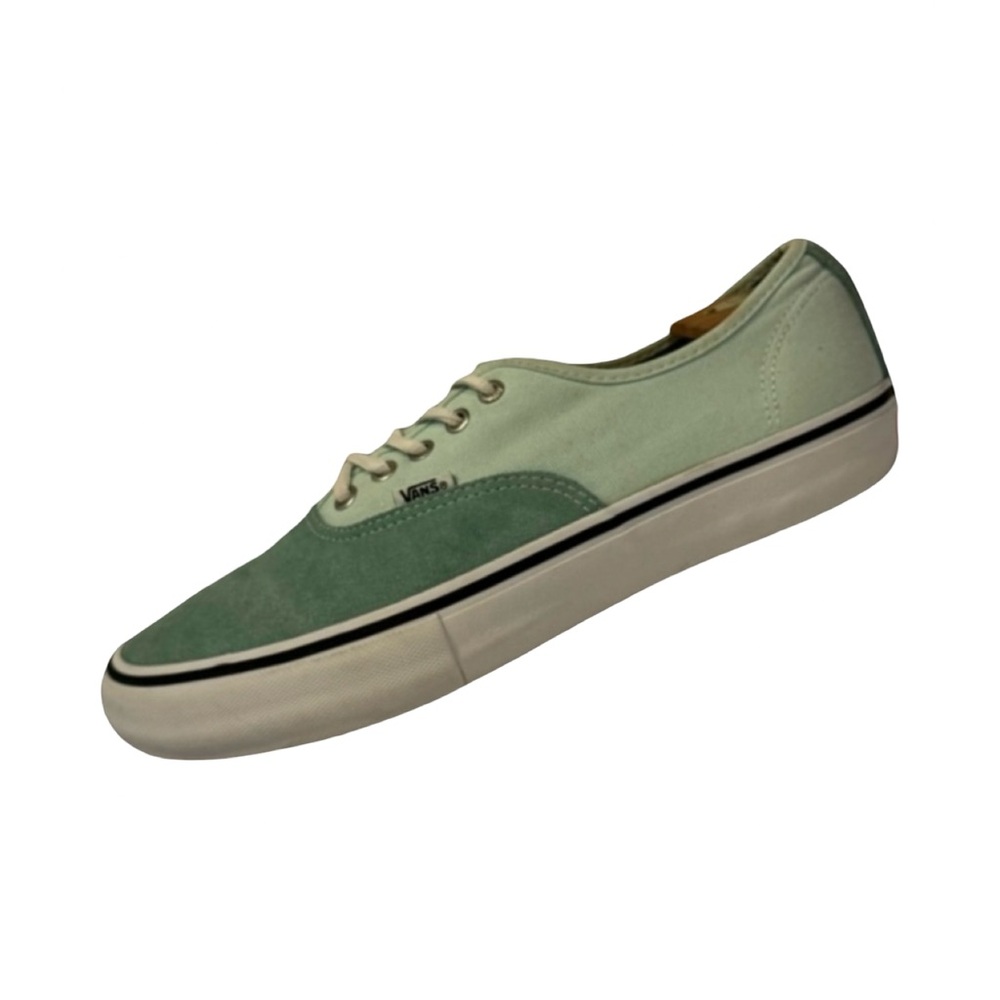 Vans Mint Green Canvas Sneakers